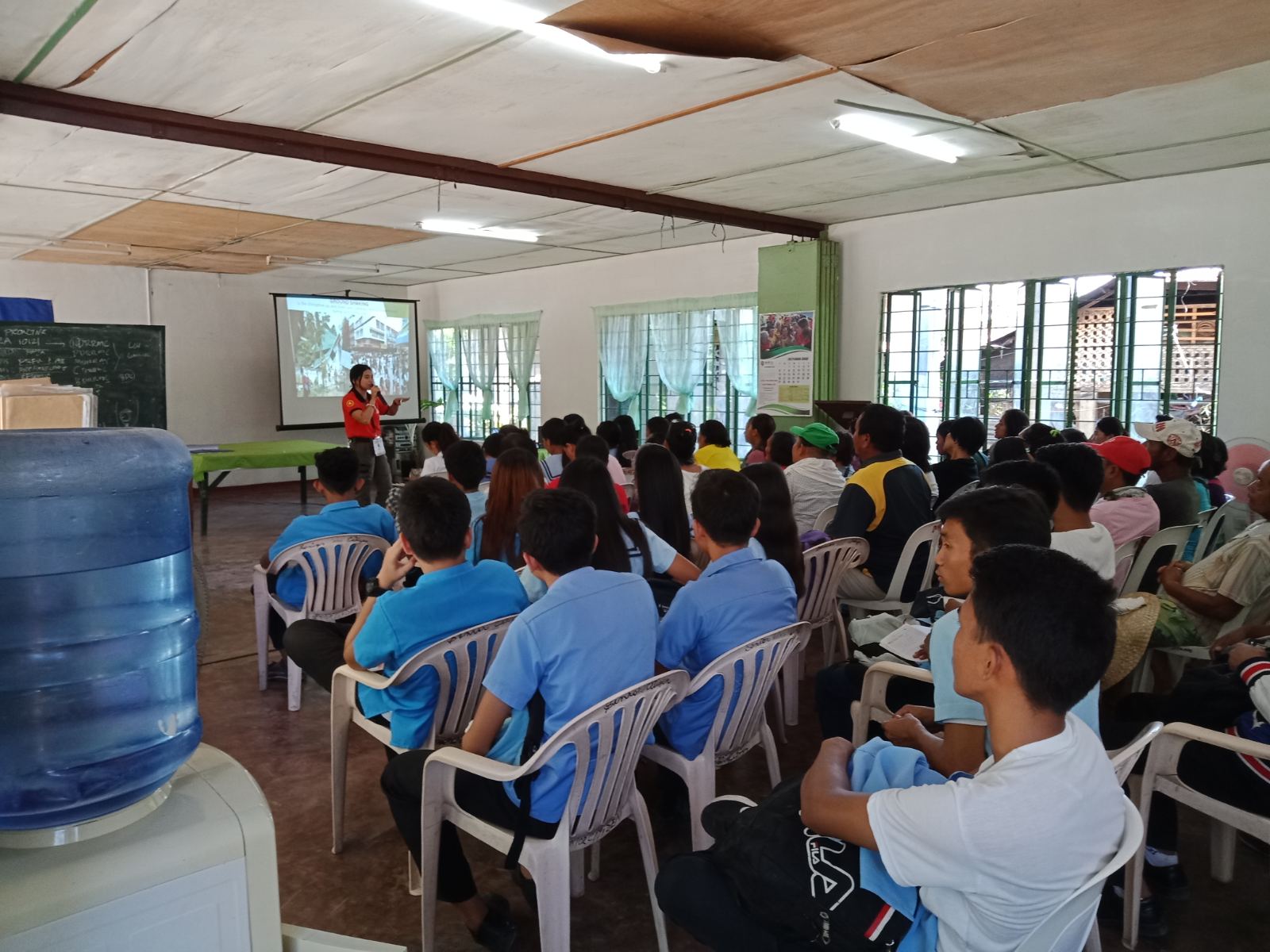 Earthquake and Flood Orientation with drill October 28, 2019  at Brgy Lasang together with Admin and Training Section and Operations and Warning Section