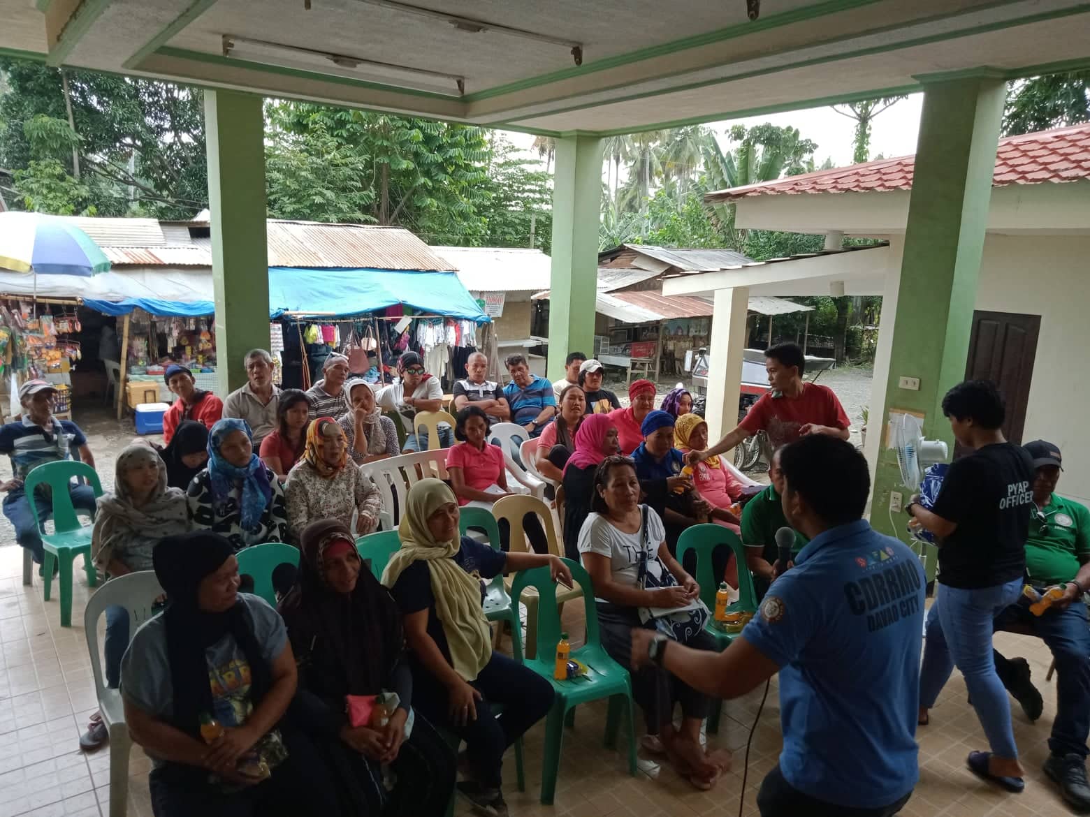 Flood Orientation and Drill conducted by the Davao City DRRMO personnel at Brgy. Waan, November 5, 2019.